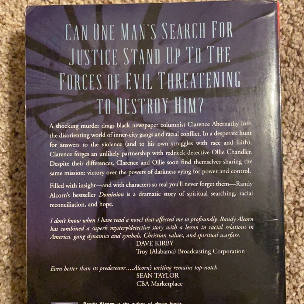 “Dominion” novel by Randy Alcorn - Picture 2 of 2